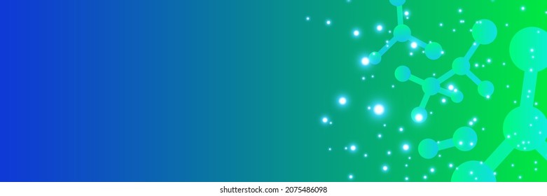 Abstract medical banner background. Template design with concept and idea for healthcare technology, innovation medicine, health, science and research. Medical pattern website header or web banner