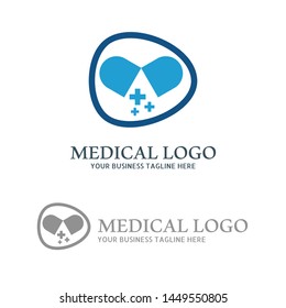 Abstract Medical Care Logo Concept for hospital and Clinic