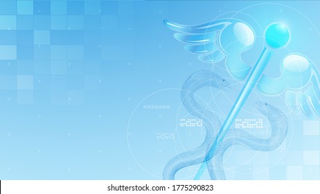 abstract medical health care innovation concept design background backdrop eps 10 vector