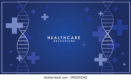 Abstract medical health care and science icon pattern medical innovation concept background vector design.