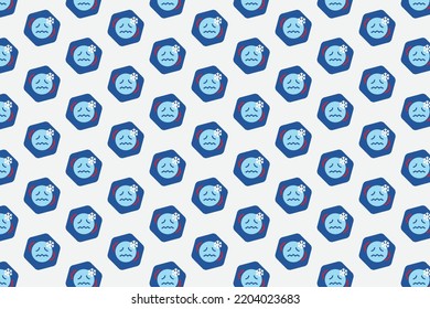 Resumen ilustración médica diseño de patrones y logotipo