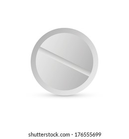 abstract medical object on a white background