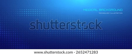 Abstract Medical Plus Pattern with Blue Cross Background for Health Tech Design. Vector Hospital Symbol in Geometric Math Shape with Repeat. Digital Wallpaper with Wave Effect. Ppt webinar bg