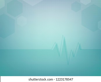 Abstract medical wallpaper template design