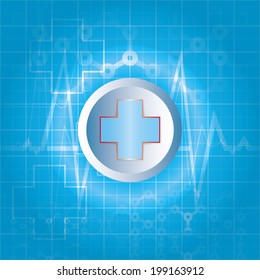 Abstract medicine vector
