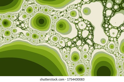 Abstract meditative color fractal background