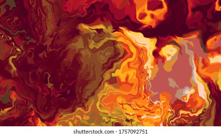 Abstract meditative color fractal background