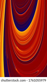 Abstract meditative color fractal background.Suitable for decorating cases for mobile phones and printing backgrounds