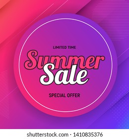 Abstract mega sale poster. Vector illustration EPS10