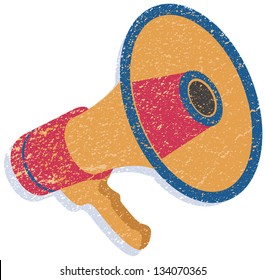 Abstract Megaphone