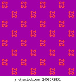 Abstract Melted Letter Z Vector Seamless Pattern	