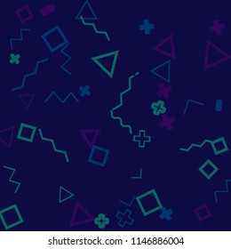 Abstract memphis background.