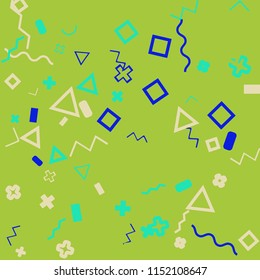 Abstract memphis background.