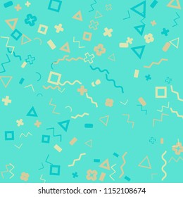 Abstract memphis background.
