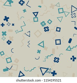 Abstract memphis background.