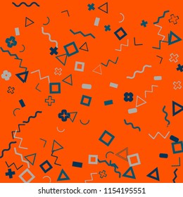 Abstract memphis background.