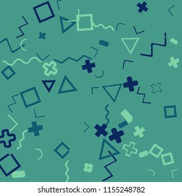 Abstract memphis background.