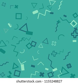 Abstract memphis background.