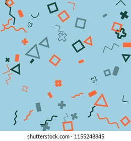Abstract memphis background.