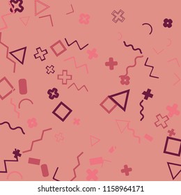 Abstract memphis background.