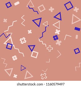 Abstract memphis background.