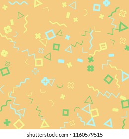Abstract memphis background.