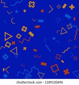 Abstract memphis background.