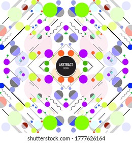 Abstract Memphis Background Design Arts. Cool background. Background image.
