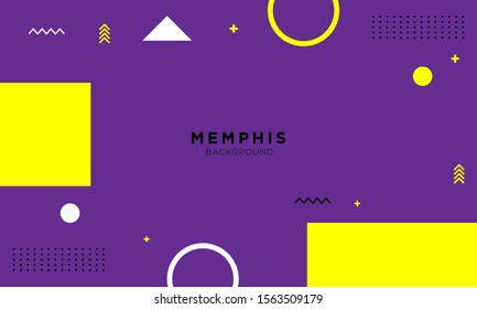 abstract memphis background design, minimal classic memphis style sale banner, geometric vintage background.