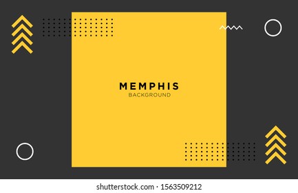 abstract memphis background design, minimal classic memphis style sale banner, geometric vintage background.