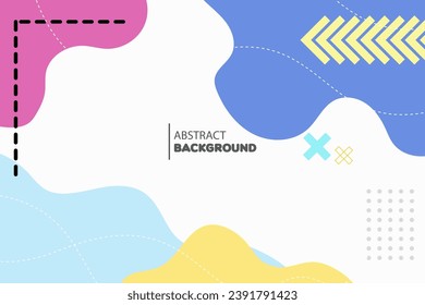 Abstract memphis background. Eps10 vecto