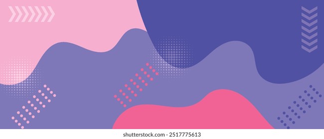 Resumo mênfis fundo. Composição em formas fluidas. Eps10