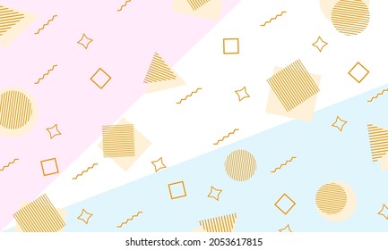 abstract memphis background. for posters, greeting cards, backgrounds