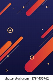 Resumen de su plantilla de fondo. Ilustración moderna de diseño gráfico vectorial de concepto creativo.