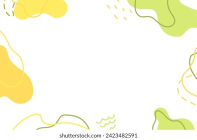 Abstract memphis background. Vector illustration