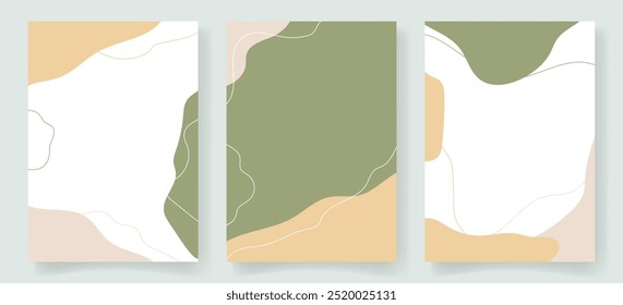 Abstract memphis backgrounds with wave accents