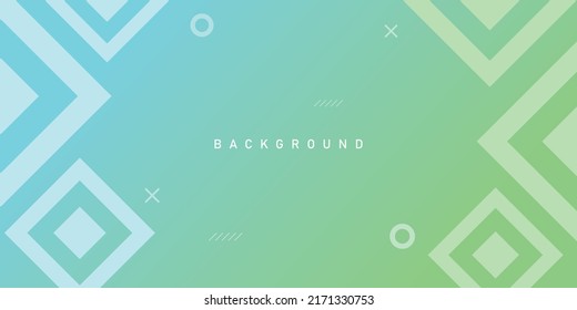 Abstract memphis design cover layout background