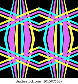 Abstract memphis geometric. Future background trendy 90s style.