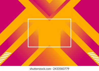 Abstract memphis geometric pattern gradient shape background template