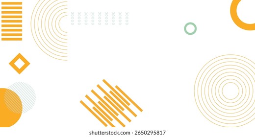 Abstract memphis geometric shape background. eps 10