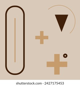 Fondo de medios sociales de forma geométrica de memphis abstracto