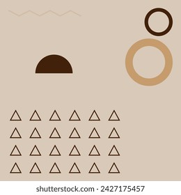 Fondo de medios sociales de forma geométrica de memphis abstracto