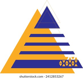 Abstract memphis geometric shape vector element