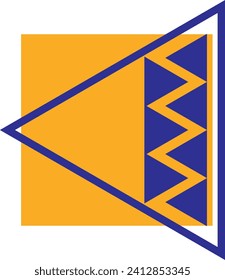 Resumen memphis forma geométrica elemento vector