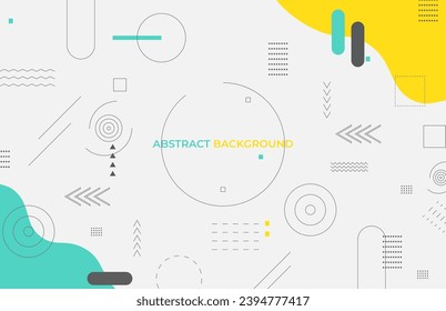 Fondo de formas geométricas abstractas