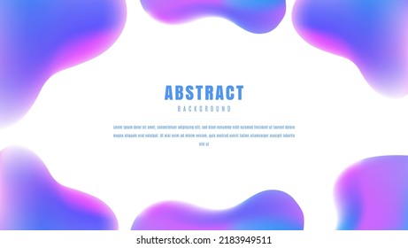 Abstract memphis liquid background and circles geometric shapes mesh fill. Colorful abstract geometric background design. Abstract Background for web landing template, poster or banner