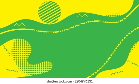 Abstract Memphis minimal  geometric background. Flat vector illustration.