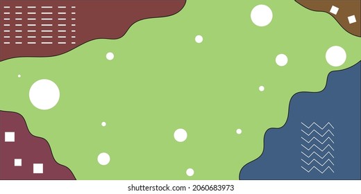 fondo del vector de minimalismo de memphis abstracto
