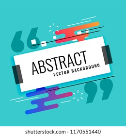 abstract memphis style background design