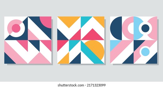 Abstract memphis youtfhul design concept background